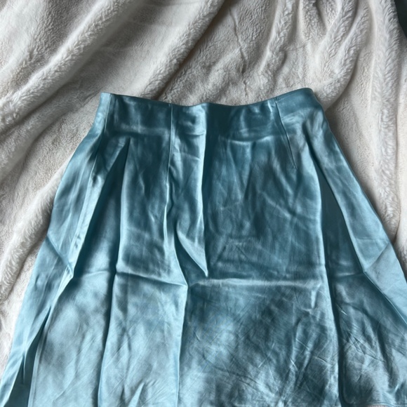 Aritzia Babaton Slip Mini Skirt Light Blue - Picture 3 of 5